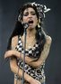 Amy Winehouse performing at the Virgin V Festival