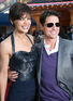 Katie Holmes and Tom Cruise at the 'Tropic Thunder' Film Premiere