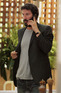 Keanu Reeves has lunch at Orso Restaurant, Beverly Hills, Los Angeles