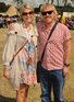 Holly Willoughby and Leigh Francis at V Festival