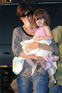 Katie Holmes and daughter Suri at Chelsea Piers, New York