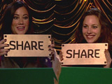 Sara and Lisa become £25,000 richer