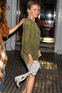Kylie Minogue arriving home in London