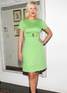 Tori Spelling leaves a meeting for her second book in New York