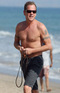 Kiefer Sutherland showing off his beach body in Malibu