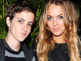 Lohan 'did not break up with Ronson'
