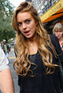 Lindsay Lohan leaving Da Silvano restaurant in New York