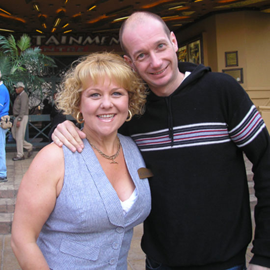 Wendi Peters with Steven Murphy