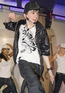 George Sampson switches on the Trafford Centre Christmas lights in Manchester