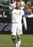 David Beckham's Final Game of the Season for LA Galaxy - where he got a yellow card for arguing with the ref