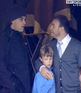 Robbie Williams and Gary Barlow reunited at Arsenal vs. Manchester United match