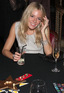 Sienna Miller at the Hollywood Domino launch event