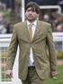 Alex James at The Open Meeting at Cheltenham Race Course