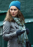 Natalie Portman on location for 'Love and Other Impossible Pursuits' on the Upper East Side