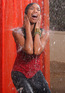 Brandy filming her new music video 'Long Distance' in Los Angeles