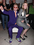 Elton John and Sam Taylor-Wood at the auction of 'Champions' photographic portraits to benefit 'The Elton John AIDS Foundation'