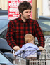 Noel Gallagher with son Donovan Rory Gallagher out and about in LA