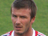 Beckham teammates 'touch bum for luck'