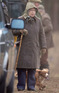 The Queen on a pheasant shoot at Sandringham