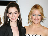 Hudson hit Hathaway on 'Bride Wars' set