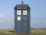 'Doctor Who' fans buy Tardis shed