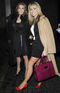 Kelly Brook and Amanda Holden leave the studio after filming 'Britain's Got Talent' 
