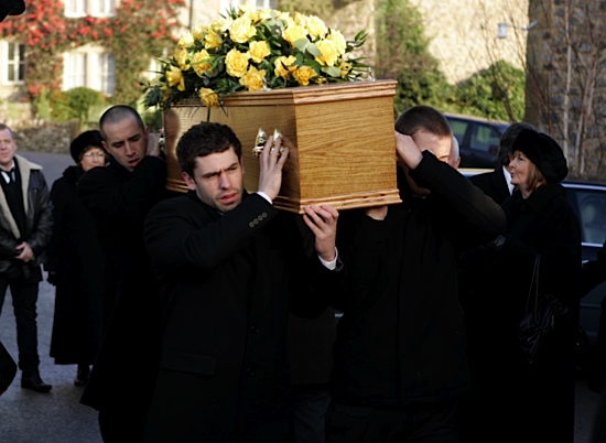 In Pictures: Jack's Funeral In 'Emmerdale'