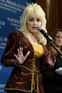 Dolly Parton speaks at a National Press Club luncheon as part of her duties as ambassador for the Great Smoky Mountain National Park