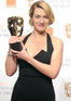 Kate Winslet and her Best Actress BAFTA for The Reader