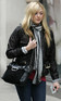 Fearne Cotton arriving at the Radio 1 studios