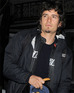 Orlando Bloom arrives at an Automat restaurant for dinner with his friends, in London, England