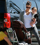 Jessica Alba out and about in a LA park with her daughter Honor Marie