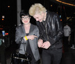 Kelly Osbourne out with fiance Luke Worrall in Hollywood.
