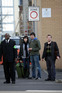 Snow Patrol seen leaving an O'Neil's pub carrying their own equipment, after performing on Chris Moyles Radio One show, Swindon