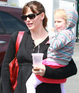 Jennifer Garner out and about with her daughter Violet Affleck at the 26th St Market, Los Angeles, California