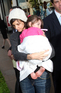 Katie Holmes and Suri Cruise out and about in LA leaving the American Girl Place boutique