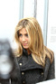 Jennifer Aniston on the film set of 'The Baster'