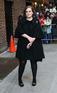 Adele outside the Ed Sullivan Theater for The David Letterman Show.