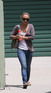 Hayden Panettiere visits a friend's house in Burbank, Los Angeles