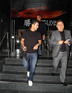 Mario Lopez leaving Katsuya restaurant, Los Angeles