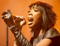 Brandy performing live in concert at Indigo O2 in London.