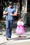 Hugh Jackman and daughter Ava Eliot Jackman out in Manhattan