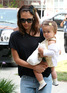 Jessica Alba and her daughter Honor Marie stop by Le Pain Quotidien