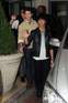 The Jonas Brothers leaving their Soho hotel for the 'Jonas Brothers in 3D' UK film premiere