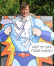 Stephen Fry helps to launch the Get It Off your Chest campaign