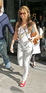 Beyonce Knowles leaving Harvey Nichols, London