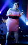 Beth Ditto performing with The Gossip on Friday Night With Jonathan Ross