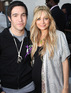 Fall Out Boy's Pete Wentz and Nicole Ritchie pose together at a fashion show in Hollywood