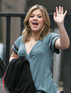Kelly Clarkson leaving the GMTV studios in London