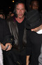 Mickey Rourke arrives at My House nightclub with friends. Los Angeles, California.